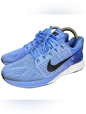 Nike Lunarglide 7 Women's 747356-404 Running Blue Shoes Sneakers Size 9
